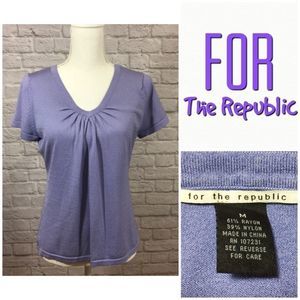 For the Republic Lavender Top Medium Nordstroms